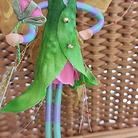 Rare Silvestri SWEET PEA Fairy Ornament - Picture 7 of 17